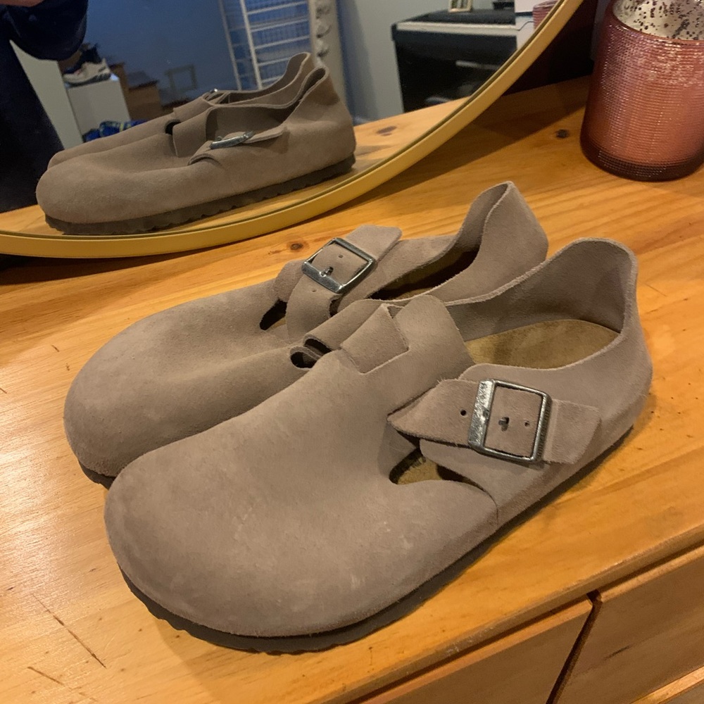 Birkenstock Women London Suede 38